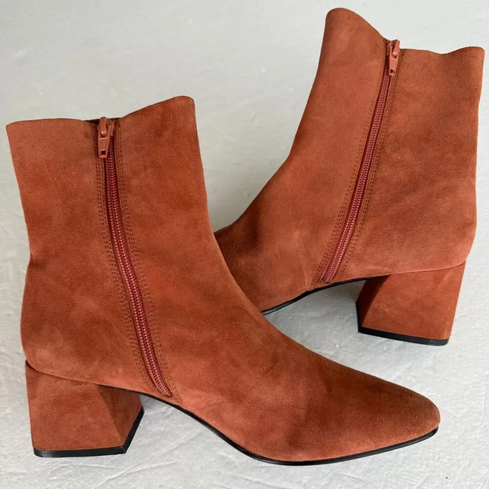Size 40 - Vagabond Shoemakers Alice Suede Boot Block Heel - Picture 5 of 9